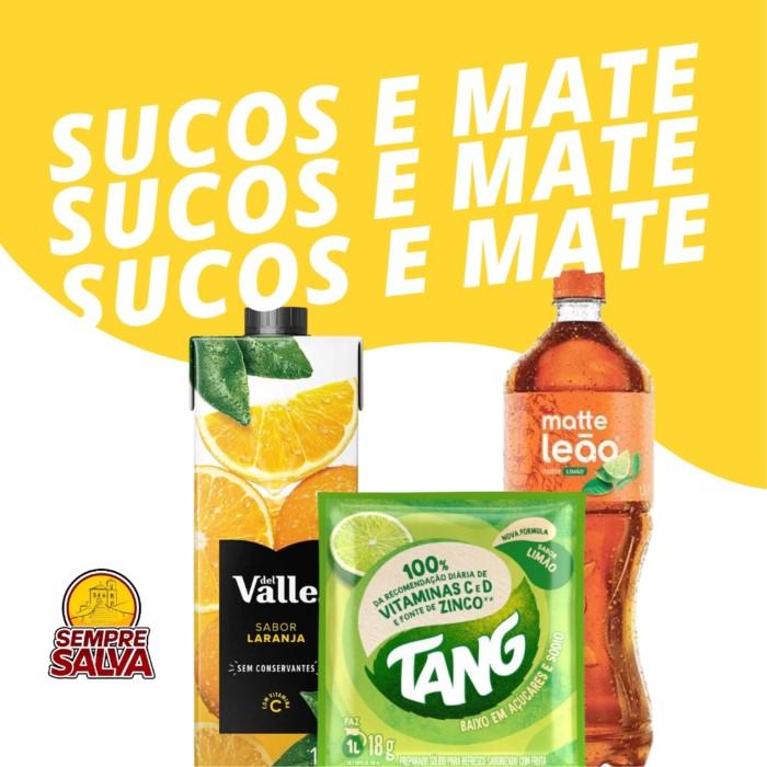 Sucos e Mattes e Ice Teas...